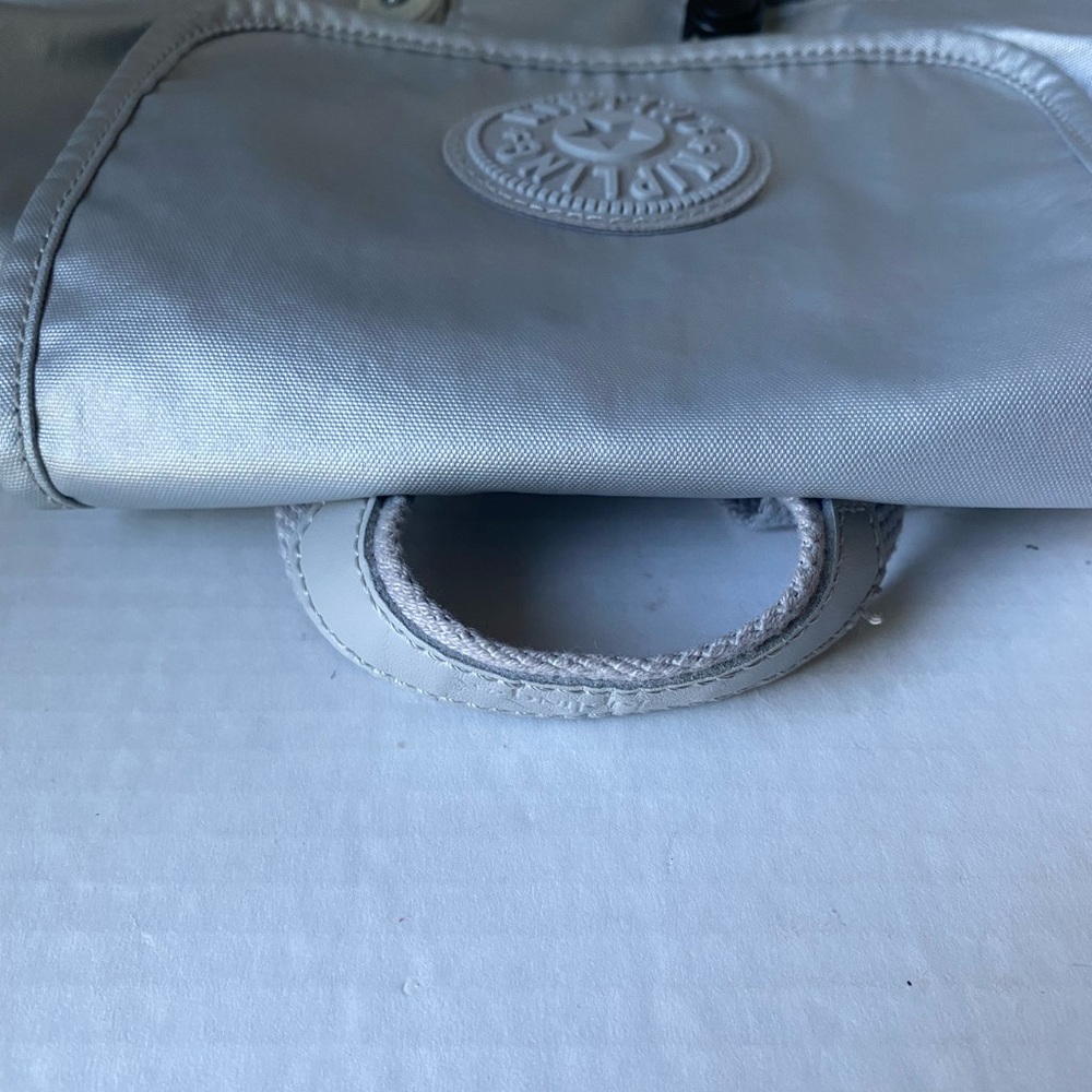 Kipling Backpack Silver - image 8